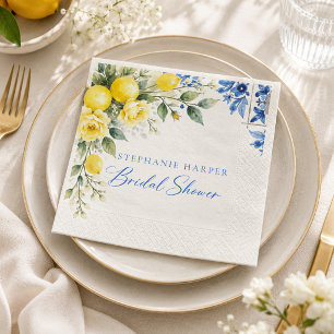 Serviette En Papier That's Amore Fête de Fiançailles Italienne au Citr