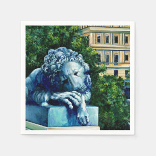 Serviette En Papier The Cat, Qui a mangé les Canaries, Washington DC