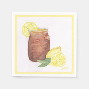 Serviette En Papier Thé doux aux citrons