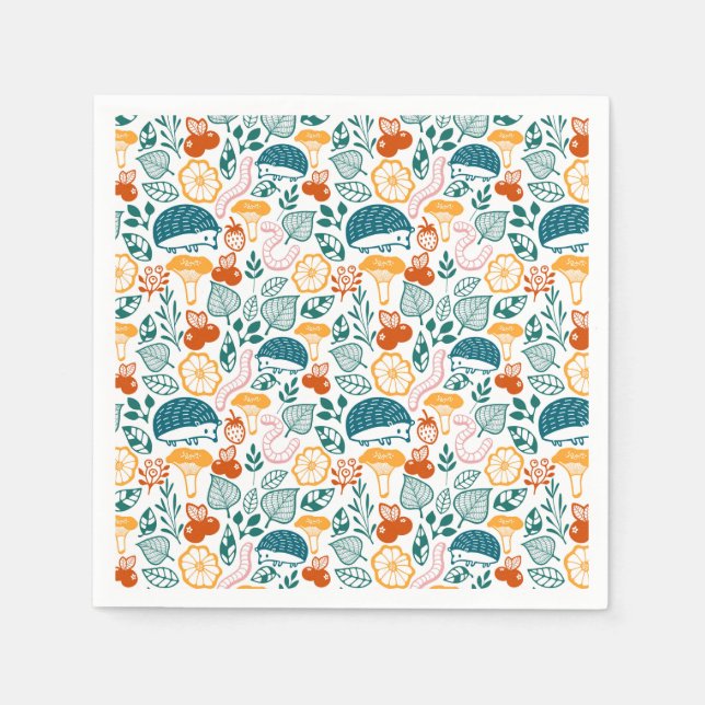 Serviette En Papier The forest (Devant)