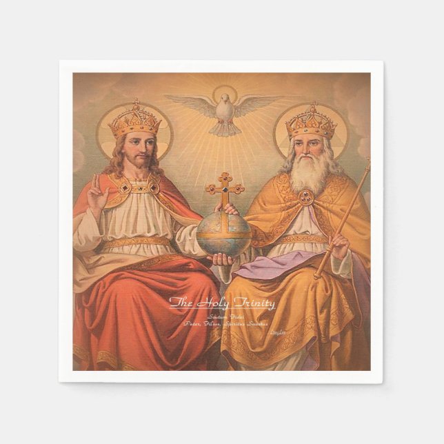 Serviette En Papier The Holy Trinity (Devant)