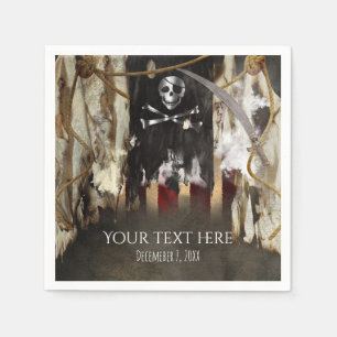 Serviette En Papier Thème pirate Anniversaire ou Bachelor Party
