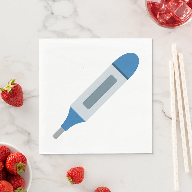 Serviette En Papier Thermomètre Médicale (Créateur téléchargé)