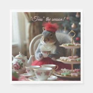 Serviette En Papier "Thés" la saison