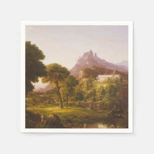 Serviette En Papier Thomas Cole  Rêve d'Arcadie