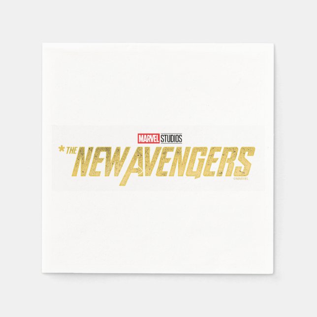 Serviette En Papier Thunderbolts* | *The New Avengers Logo (Devant)