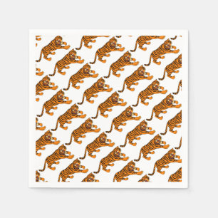 Serviette En Papier Tigre