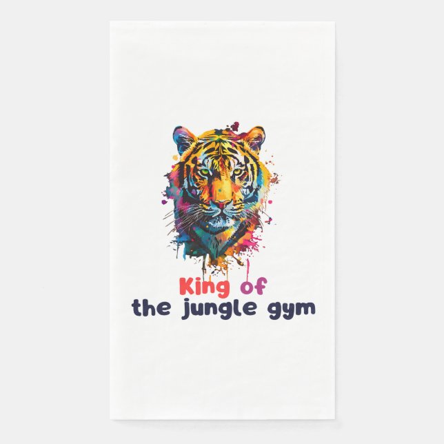 Serviette En Papier Tigre (Devant)