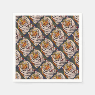 Serviette En Papier Tigre de Bengale