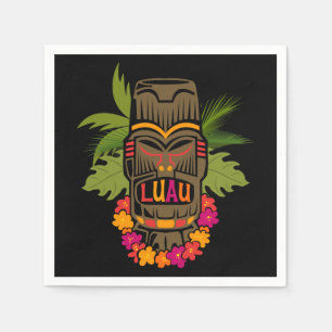 Serviette En Papier Tiki Luau