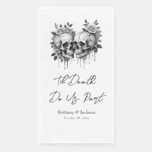 Serviette En Papier Til Death Halloween Mariage Napkin