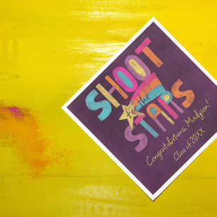 Serviette En Papier Tir pour la fête de graduation des étoiles