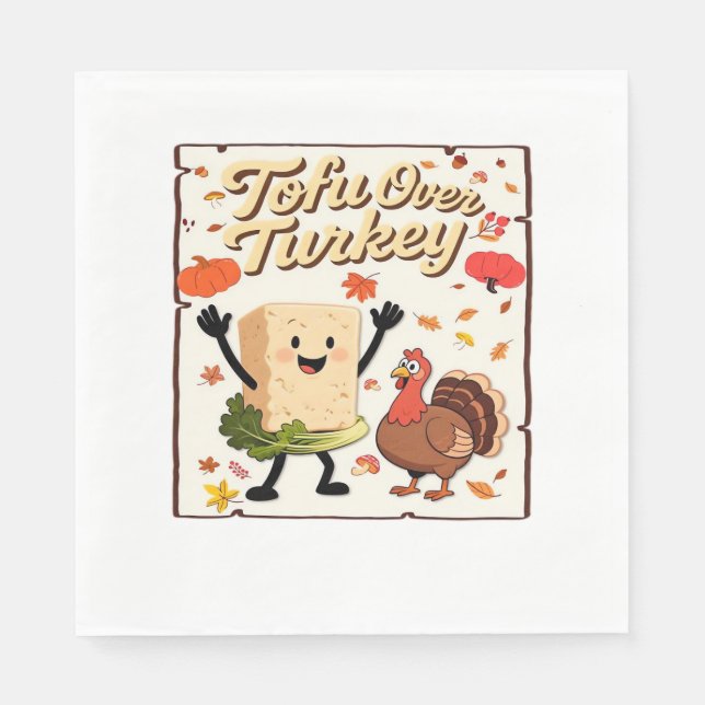 Serviette En Papier Tofu Over Turkey Classic T-shirt (Devant)