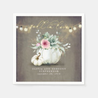 Tombez amoureux Citrouilles Florales Roses Élégant
