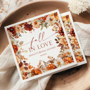 Serviette En Papier Tombez Amoureux Rustique Bourgogne Floral Baignoir