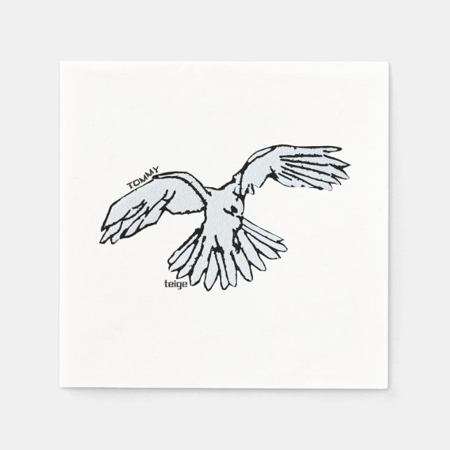 Serviette En Papier Tommy Memorial Napkins (Devant)