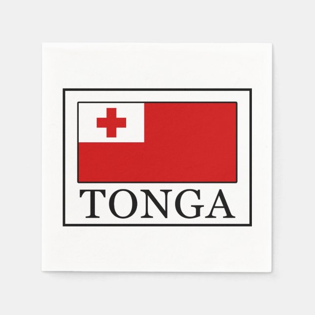 Serviette En Papier Tonga (Devant)