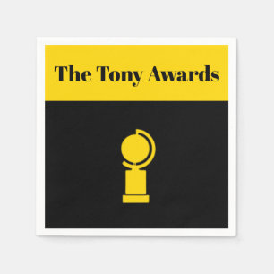 Serviette En Papier Tony Awards Playbill inspiré serviettes