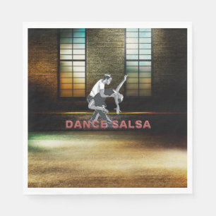 Serviette En Papier TOP Dance Salsa