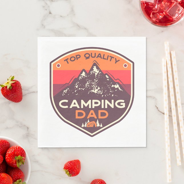 Serviette En Papier Top qualité de camping papa (Créateur téléchargé)