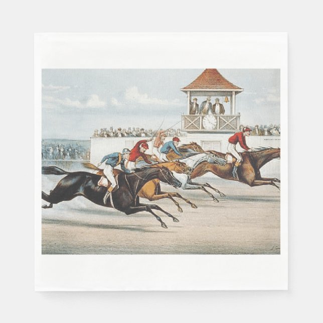 Serviette En Papier TOP Race to Victory (Devant)