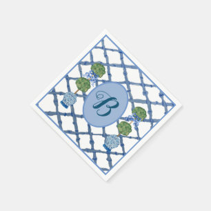 Serviette En Papier Topiaire peint Chinoiserie Ginger Jars Jar