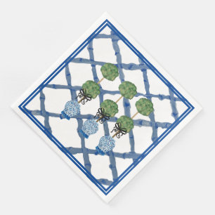 Serviette En Papier Topioïe Chinoiserie Ginger Jar Napkins