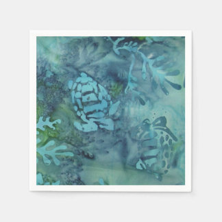Serviette En Papier Tortues marines Batik