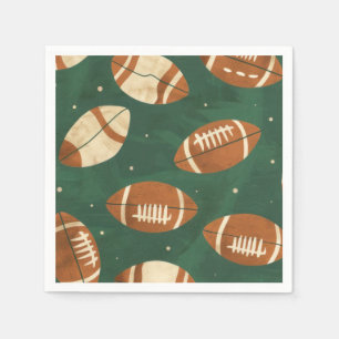 Serviette En Papier Touchdown Boy Football