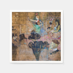 Serviette En Papier Toulouse-Lautrec - Danse mauresque / Les Almées