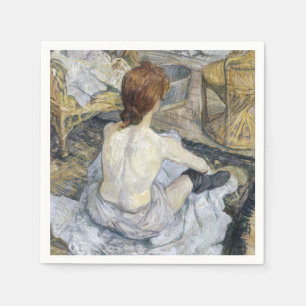 Serviette En Papier Toulouse-Lautrec - Rousse / La Toilette