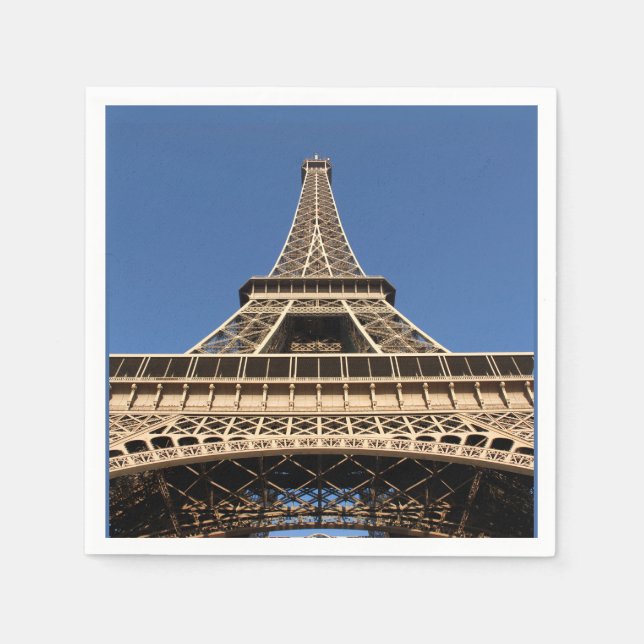 Serviette En Papier Tour Eiffel de Paris en France Mug (Devant)