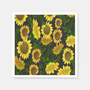 Serviette En Papier Tournesol