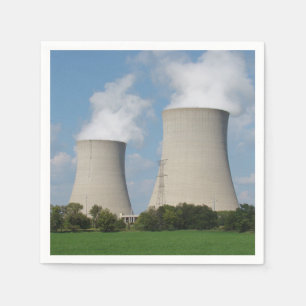 Serviette En Papier Tours de refroidissement Plante d'énergie nucléair