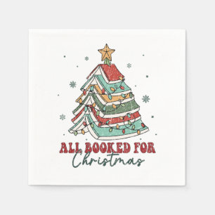 Serviette En Papier Tous Réservés Pour Noël   Lecture Festive
