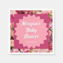 Tout en rose ! Baby shower pour nouvelle maman