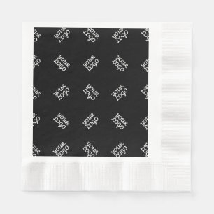 Serviette En Papier Tout logo ou image téléchargée Motif éparpillé