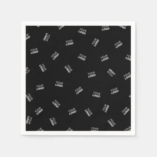 Serviette En Papier Tout logo ou image téléchargée Motif éparpillé