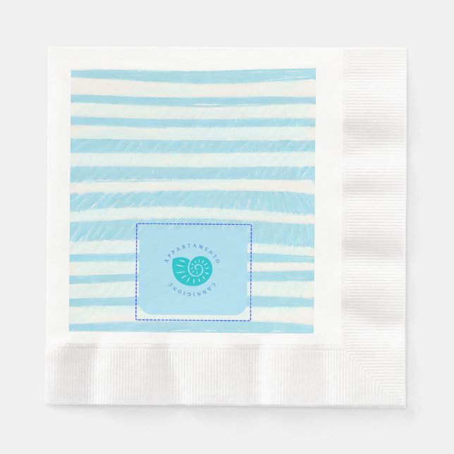 Serviette En Papier Tovagliolo personalizzato (Devant)