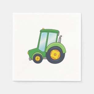 Serviette En Papier Tracteur personnalisable
