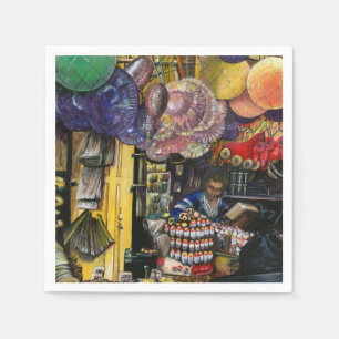 Serviette En Papier Traditions du commerce ancien, Jérusalem