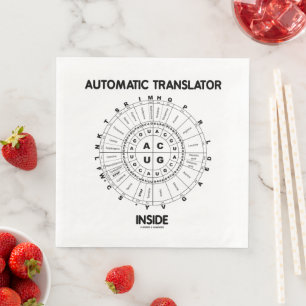 Serviette En Papier Traducteur automatique à l'intérieur de l'ARN Codo