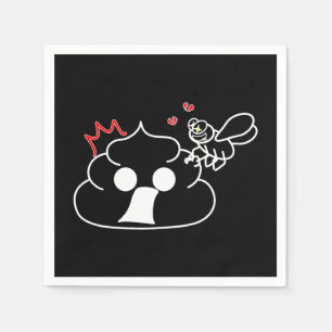 Serviette En Papier Trahison - Brootsch le PooPoo