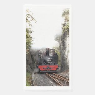 SERVIETTE EN PAPIER TRAINS À VAPEUR