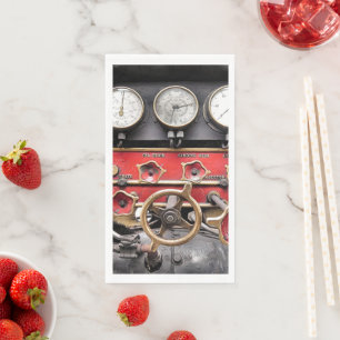 SERVIETTE EN PAPIER TRAINS À VAPEUR