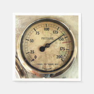 SERVIETTE EN PAPIER TRAINS À VAPEUR