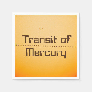 Serviette En Papier Transport au mercure du Soleil