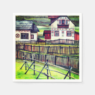 Serviette En Papier Transylvanie, Roumanie