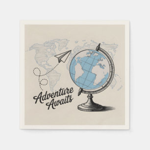 Serviette En Papier Travel Adventure Atattend