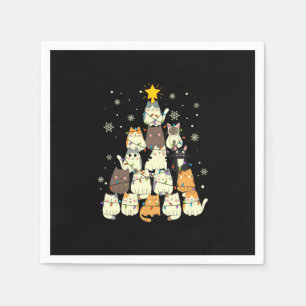 Serviette En Papier Tree de Merry Xmas